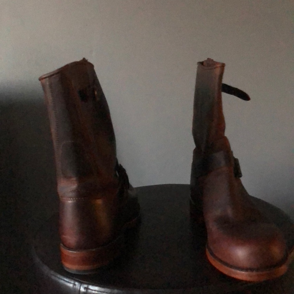 Frye Biker Boot Brown